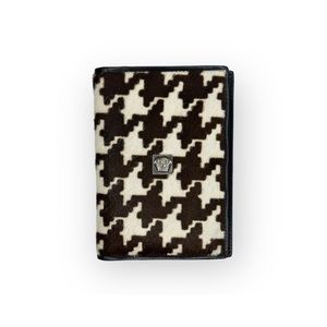 Versace Ponyhair Leather La Medusa Men’s Portafoglio Bifold Wallet